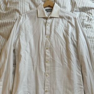 Michael Kors Cream Slim Fit Shirt